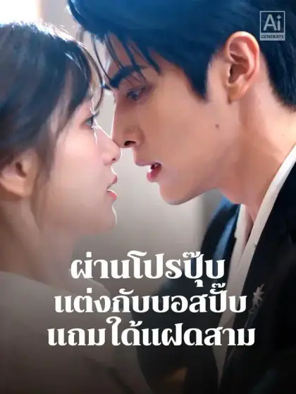 ผ่านโปรปุ๊บ แต่งกับบอสปั๊บ แถมได้แฝดสาม