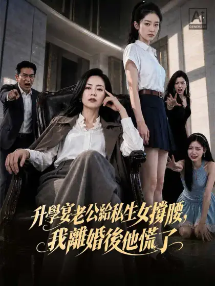升學宴老公給私生女撐腰,我離婚後他慌了