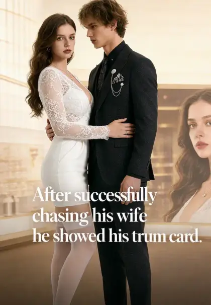 After successfully chasing his wife,he showed his trum card.