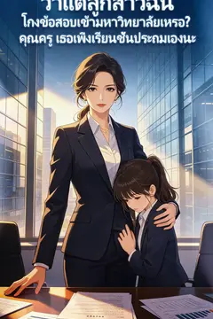 ว่าแต่ลูกสาวฉันโกงข้อสอบเข้ามหาวิทยาลัยเหรอ? คุณครู เธอเพิ่งเรียนชั้นประถมเองนะ