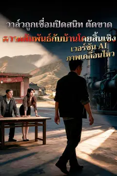 วาล์วถูกเชื่อมปิดสนิท ตัดขาดความสัมพันธ์กับบ้านโดยสิ้นเชิง