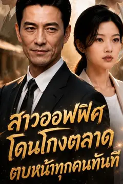 สาวออฟฟิศโดนโกงตลาด ตบหน้าทุกคนทันที